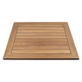 TEAK SQUARE TABLE TOP (SANDED)