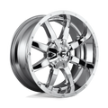 D536 22X10 8X170 CHR-PLATED -24MM