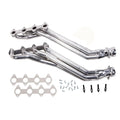 2005-2010 MUSTANG GT 1 5 8 LONG TUBE HEADERS (POLISHED SILVER CERAMIC)