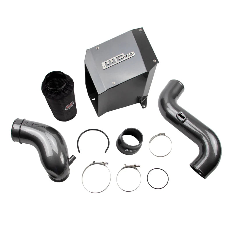 Intake Kit Stage 2 4in. for 2007.5-2010 Duramax LMM Gloss White