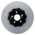 R1 Concepts Hi-Carbon Alloy GEOMET Coated Rotor - Drilled and Slotted Fits Mercedes-Benz C63