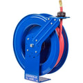 SHN550 LOW PRESS SPRING REW REEL W/SUPER HUB: 3/4IN ID 50FT HOSE CAP W/HOSE