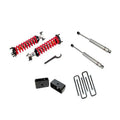 1-4 Inch Adjustable Coilovers 3 Inch Rear Blocks w U Bolts and Shocks 07-19 Silverado Sierra 1500 Freedom Off-Road