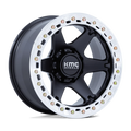 KM238 20X10 8X170 S-BLK MACH -48MM