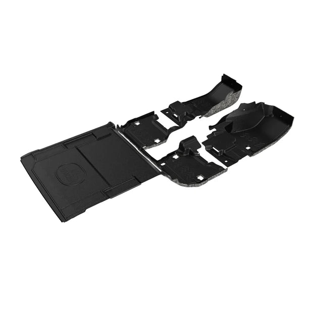 Armorlite 18-current Jeep Wrangler JL 2DR floor kit (front and rear flooring cargo mat) desert khaki