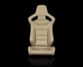 Braum Elite Series Sport Seats - Beige Leatherette - BRR1-BGBW