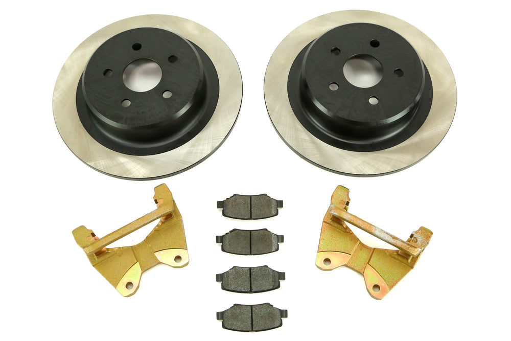 ~(60 lbs. 18X18X9)~ ProGrip Performance Brake System Rear Only 5 on 5 2007-2018 Jeep JK