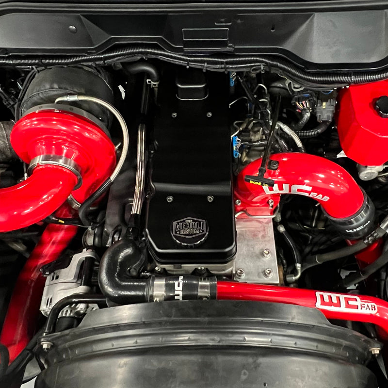 WCFab X DandJ Precision 2006-2018 Cummins Billet Valve Cover WCFab Grey