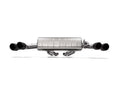 Akrapovic slip-on exhaust installed view
