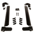 ~(44 lbs. 53X11X9)~ Elite Fast Track Kit 1 Bar 4 Round Mirrors 07-18 Jeep Wrangler JK