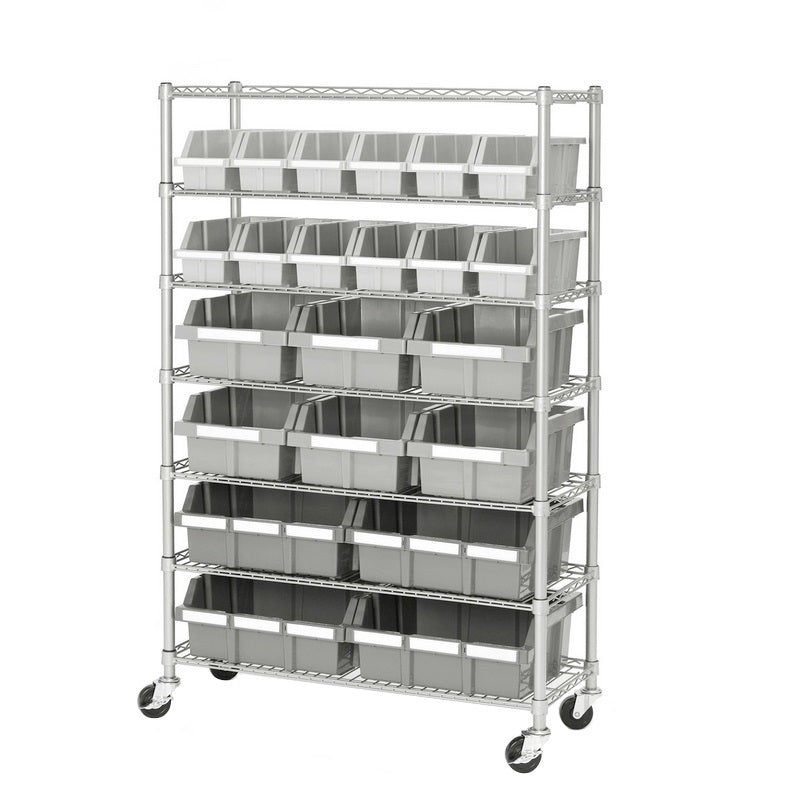ROLLING LUG NUT BIN SHELF