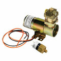 Bully Series Horn Kit: Dual Air Horn; 12V-DC Compressor