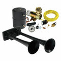 Bully Series Horn Kit: Dual Air Horn; 12V-DC Compressor