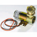 Bully Series Horn Kit: Dual Air Horn; 12V-DC Compressor