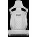Braum Elite-X Series Sport Seats - Red Leatherette (black Stitching) - BRR1X-RDBS