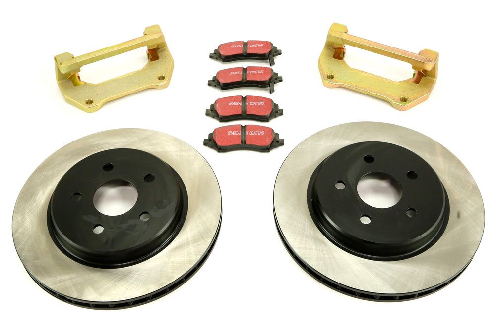 ~(60 lbs. 18X17X9)~ ProGrip Performance Brake System Front Only 5 on 5 2007-2018 Jeep JK