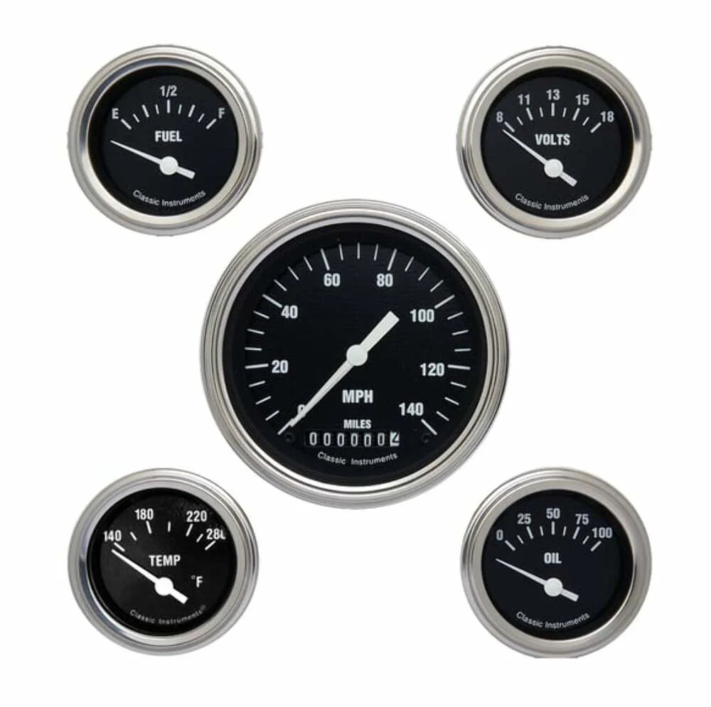 HOT ROD 5 GAUGE SET