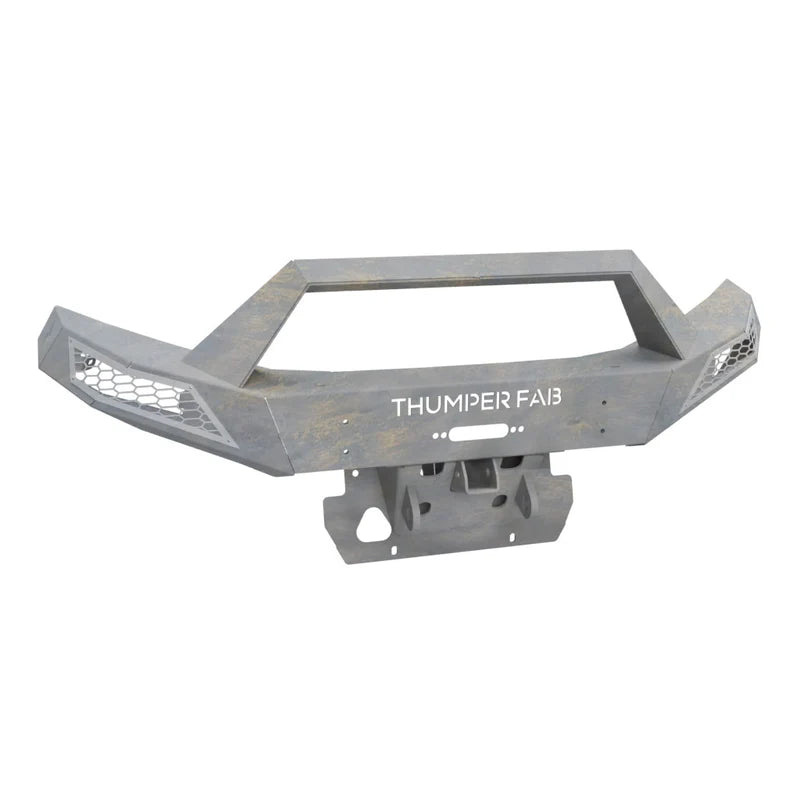 POLARIS RANGER 1000 FRONT WINCH BUMPER NO LIGHT KIT RAW RAW ACCENT PANELS