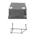 4 BOLT BASE W/ 12IN PATTERN (FOR 6FT OR 8FT BOARD) GREY W/JIG