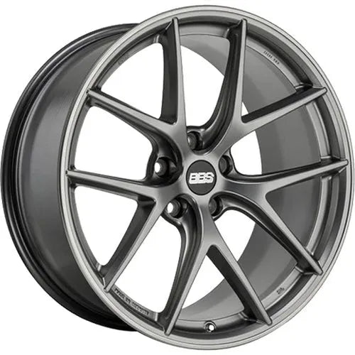 BBS CI-R 20x8 5x112 ET26 Platinum Silver Polished Rim Protector Wheel -82mm PFS/Clip Required