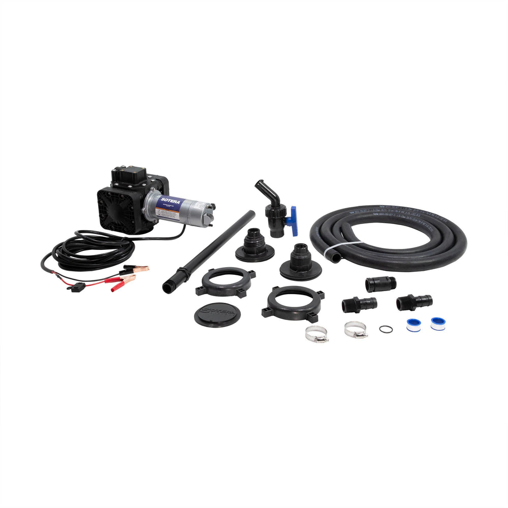 12V DC DIAPHRAGM PUMP 2IN NPT & BUTTRESS QUCK ATTACH