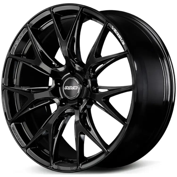 Versus VV27S 20x8.5 +45 5x108 Glossy Black