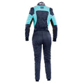OMP First Elle Overall Black/White - Size 46 For Women - (Fia 8856-2018)