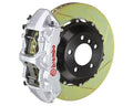 Brembo 17-21 Civic Type-R Front GT BBK 6 Piston Cast 380x32 2pc Rotor Slotted Type-1-Silver