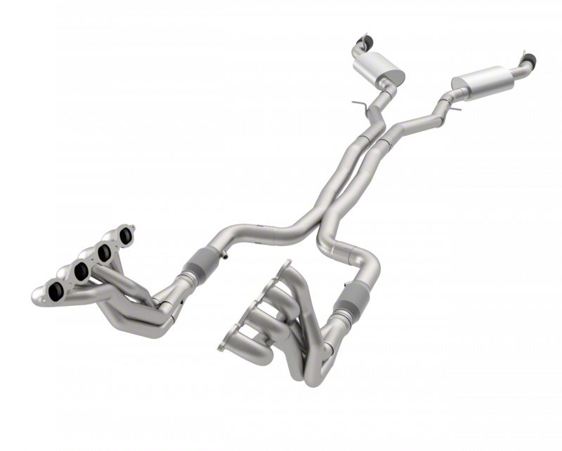 2' HEADERS & CATTED EXHAUST KIT W/B