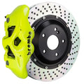 Brembo 19-22 A-Class (Excl AMG) Fr GT BBK 6Pis Cast 365x34 2pc Rotor Drilled-Yellow