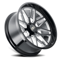 INVADER (9115) GLOSS BLACK/MILLED SPOKES