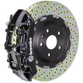Brembo 14-18 A45 AMG Front GT BBK 6 Piston Cast 380x34 2pc Rotor Slotted Type1-Yellow
