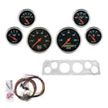 ~(8.5 lbs. 23X11X10)~ GAUGE KIT 6 PC CHEVY TRUCK 64-66 TACH/MPH/FUEL/OILP/WTMP/VOLT DB
