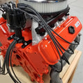 DISTRIBUTOR KIT WITH PLUG WIRES ALL LS BLACK FINISH GM STYLE