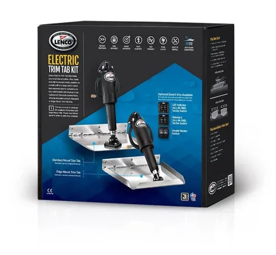 TRIM TAB KIT12"X 12"12VSTD MOUNT