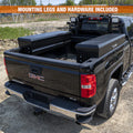 13X16X70 INCH TEXTURED MATTE BLK DIAMOND TREAD ALUMINUM LOSIDER TRUCK TOOL BOX