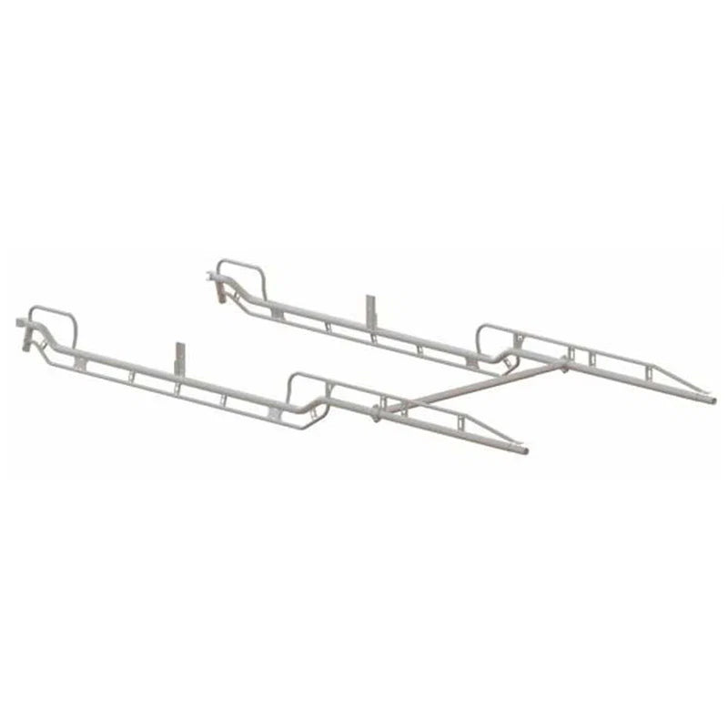 THE PRO RACK SIDE CHANNEL KIT FORKLIFT LOADABLE 9FT BODY EXT CAB/11FT BODY SINGLE CAB WHITE