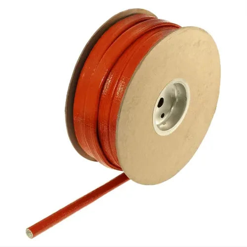 SILICONE COATED FIRE HEAT SHIELD SLEEVE FOR FUEL LINES BRAKE LINES WIRE LOOMS
