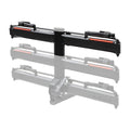 PISTON X ADD ON LED DUAL RATCHET PLATFORM RACK W/KASHIMA 1 BIKE GALAXY GRAY