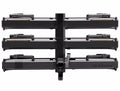 PISTON X ADD ON LED DUAL RATCHET PLATFORM RACK W/KASHIMA 1 BIKE GALAXY GRAY