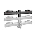 PISTON X ADD ON LED DUAL RATCHET PLATFORM RACK W/KASHIMA 1 BIKE GALAXY GRAY