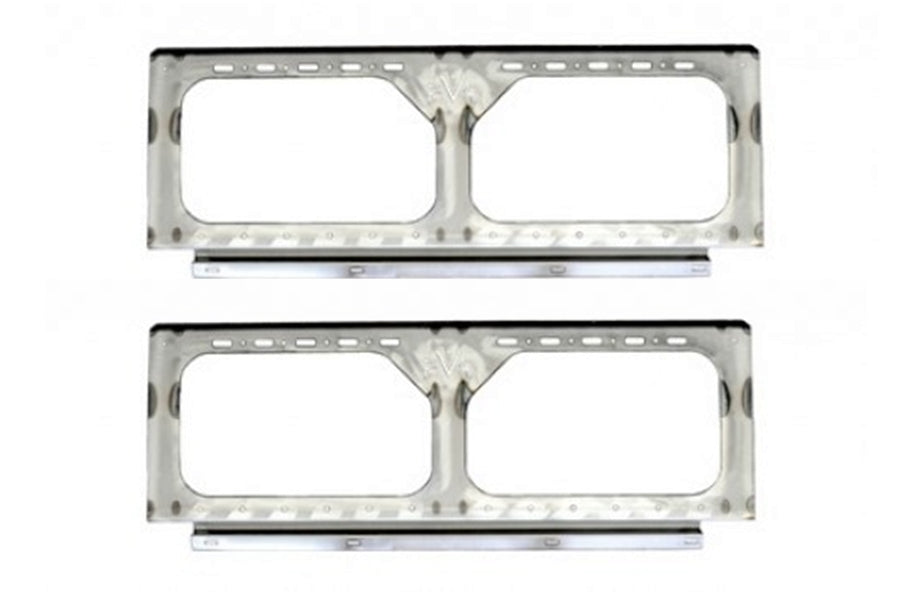 ~(110 lbs. 70X20X10)~ Jeep Gladiator Bed Rack Cab Height Side Rails BARE