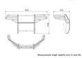GRILLE GUARD BLACK STEEL MODULAR