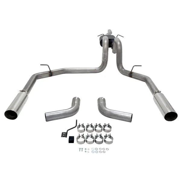 American Thunder Cat-Back Exhaust System 1998-2003 Ford F-150 With 4.6L Or 5.4L Engine Fits Both 2/4-Wheel Drive Models Aggressive Sound Flowmaster