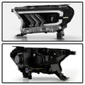 1922 RANGER HALOGEN ONLY FULL LED PROJECTOR HEADLIGHTS BLACK