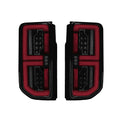 21C BRONCO SMOKED TAIL LIGHTS W/ RED OLED TURN SIGNALS