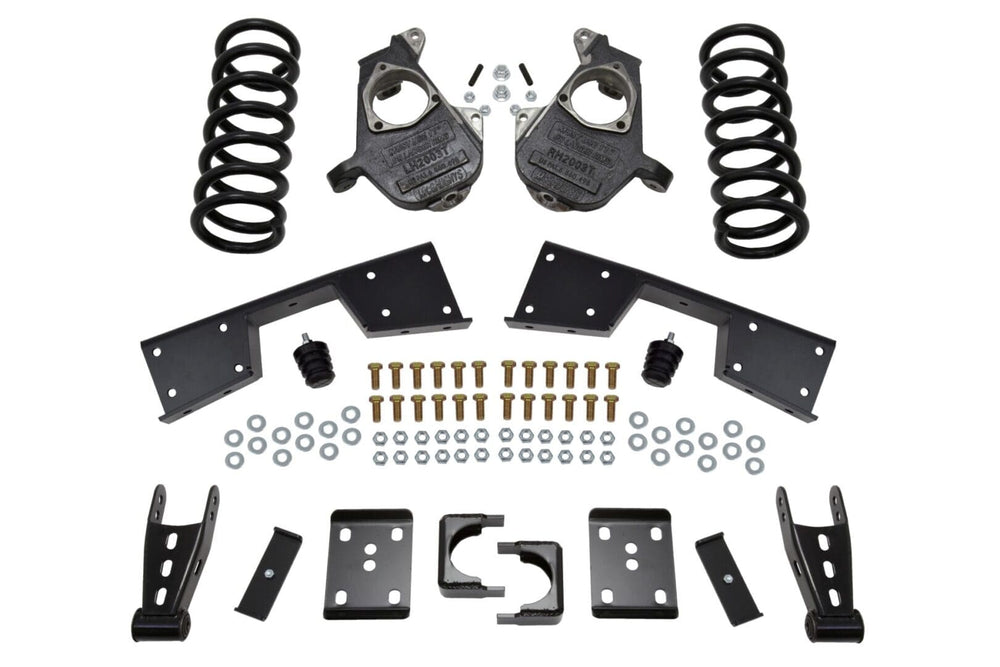 9957DT99S (99-00 CHEVY 5/7 in 17 in +RIMS S-CAB)SPINDLESCOILSFLIPC-NOTCHSHACKLES