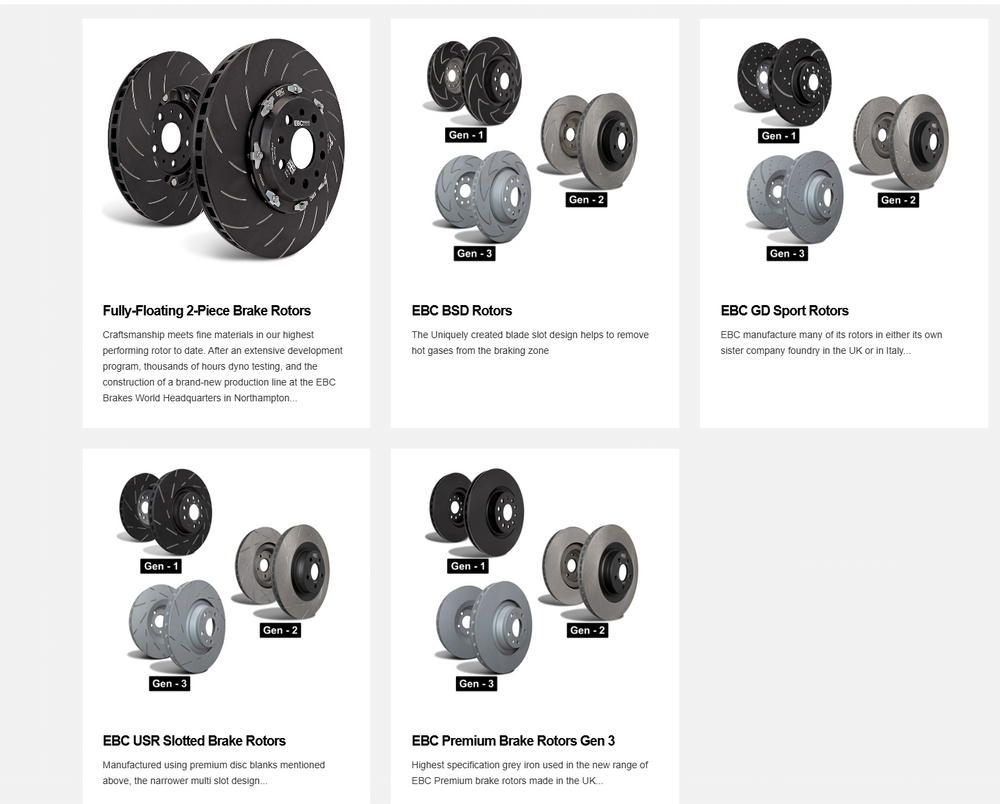 EBC auto part