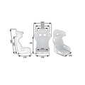 OMP FIRST EVO OVERALL my2025 FIA 8856-2018/SFI BLACK / WHITE SZ 60