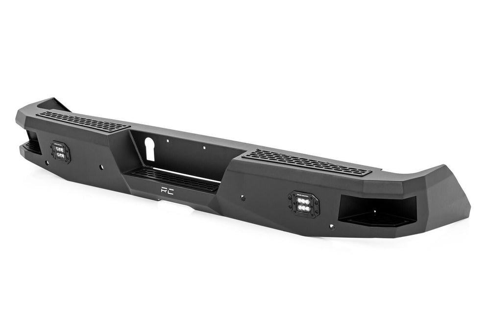 ~(85 lbs. 80X27X12)~ Toyota Heavy-Duty Rear LED Bumper (14-20 Tundra)